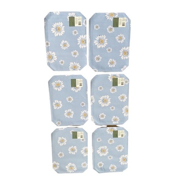 Daisy Placemats Set of 6 - Picture 2 of 9